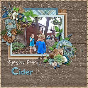 Enjoying Some Cider