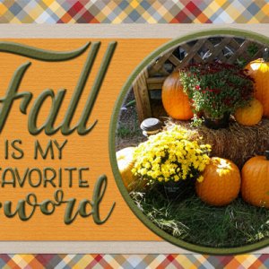 Fall card