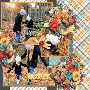Falling leaves