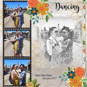 Dancing down Main Street