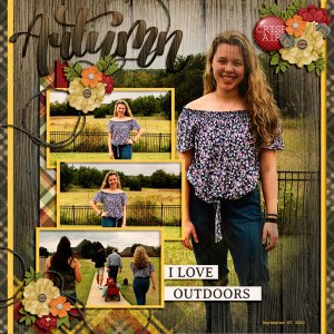 Abigail enjoying outdoors with family 9.27.20