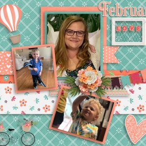 February 2021 Top Calendar