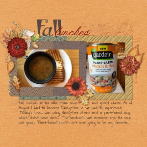 Dairy-Free Fall Lunch