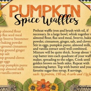 Pumkin Spice Waffles