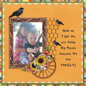 Hold On Tight We are Going Places because We are FAMILY
