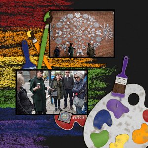 ROYGBIV Rainbow Templates