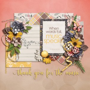 Thank you for the music