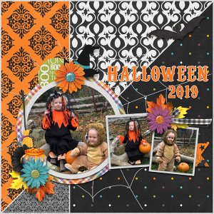 October 2020 Template Bundle - Halloween Night