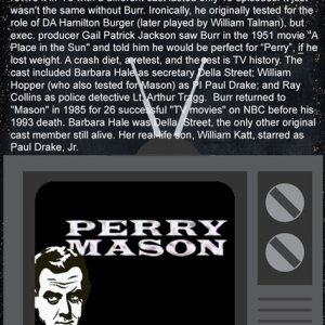 TV A to Z PERRY MASON