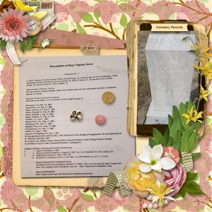Descendants Of Mary Virginia Tarver