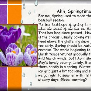 Ahh, Springtime