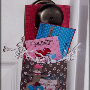 My Son's Valentines Door Hanger