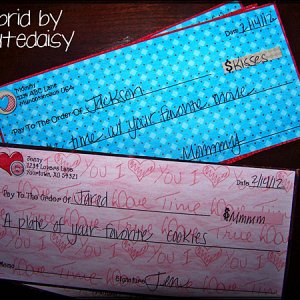 Valentine's Checks