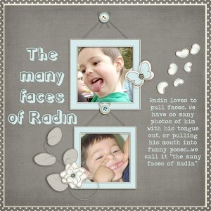 The many faces of Radin
