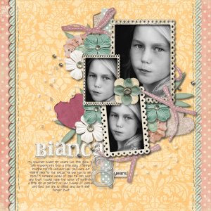 Bianca at 8