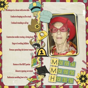 Mom's Many Hats