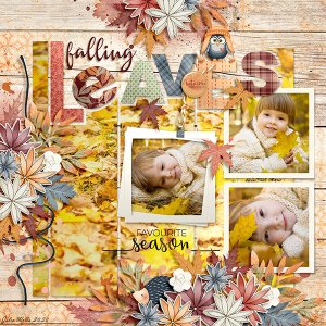 falling leaves
