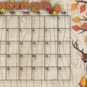 October desktop