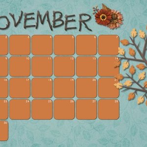 November desktop