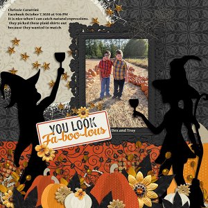 Kooky Spooky Template set 1