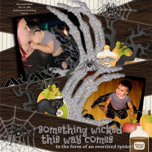 Kooky Spooky Template set 1