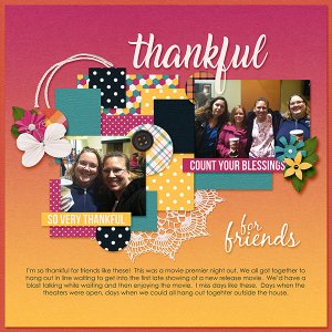 Thankful for Friends