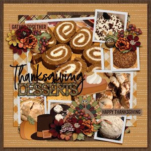 Thanksgiving Desserts