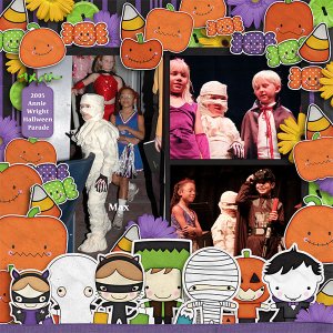 Kooky Spooky Template set 2