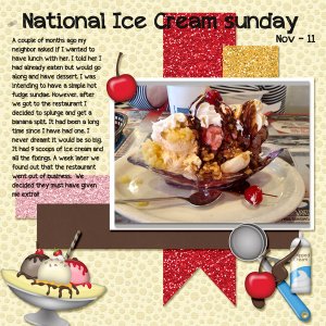 National ice cream sunday