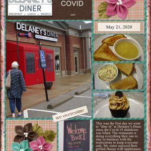 Delaney's Diner During Covid