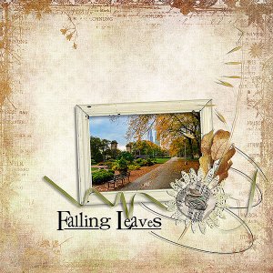 falling leaves