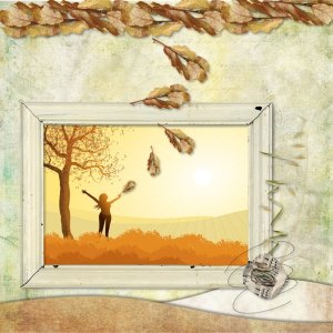 A Falling Leaf