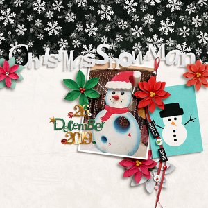 Christmas snowman