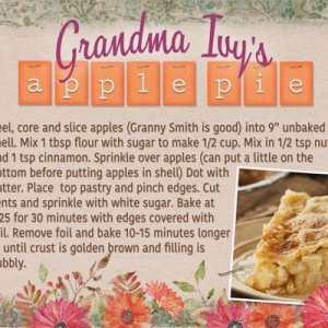 Grandma Ivy's Apple Pie
