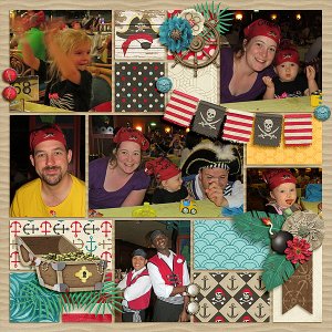 Disney Cruise 2013: Pirate Night 2