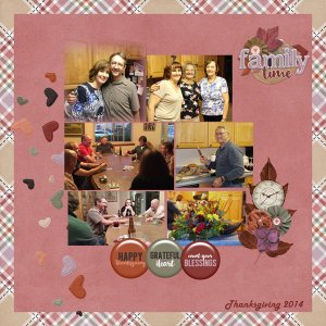 Thankful page for #2020 November by Connie Prince