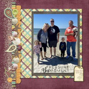 November 2020 Color Challenge: Treasure this Moment