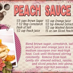 Peach Sauce