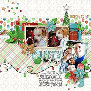Puppys First Christmas