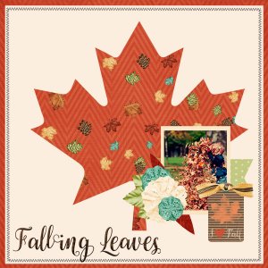 falling leaves