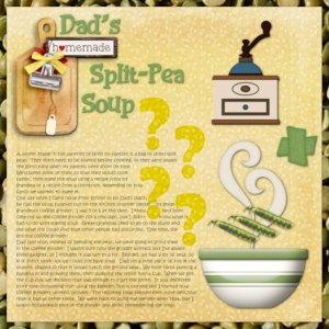Dad's Homemade Split-Pea Soup