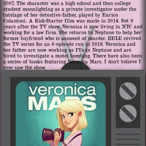 TV A to Z VERONICA MARS