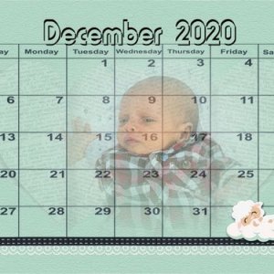 202012 Calendar