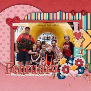 Feb Calendar Topper