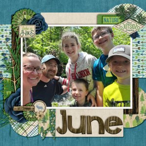 June Calendar Topper