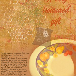 December 2020 Art Journal - Gift