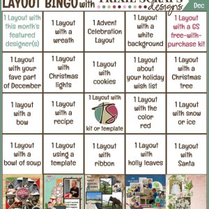 Dec 2020 Bingo Card