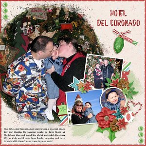 Hotel Del Coronado at Christmas