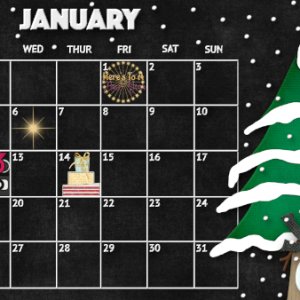 January 2021 Calendar