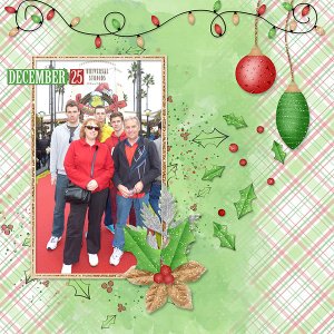 Christmas Day at Universal Studios